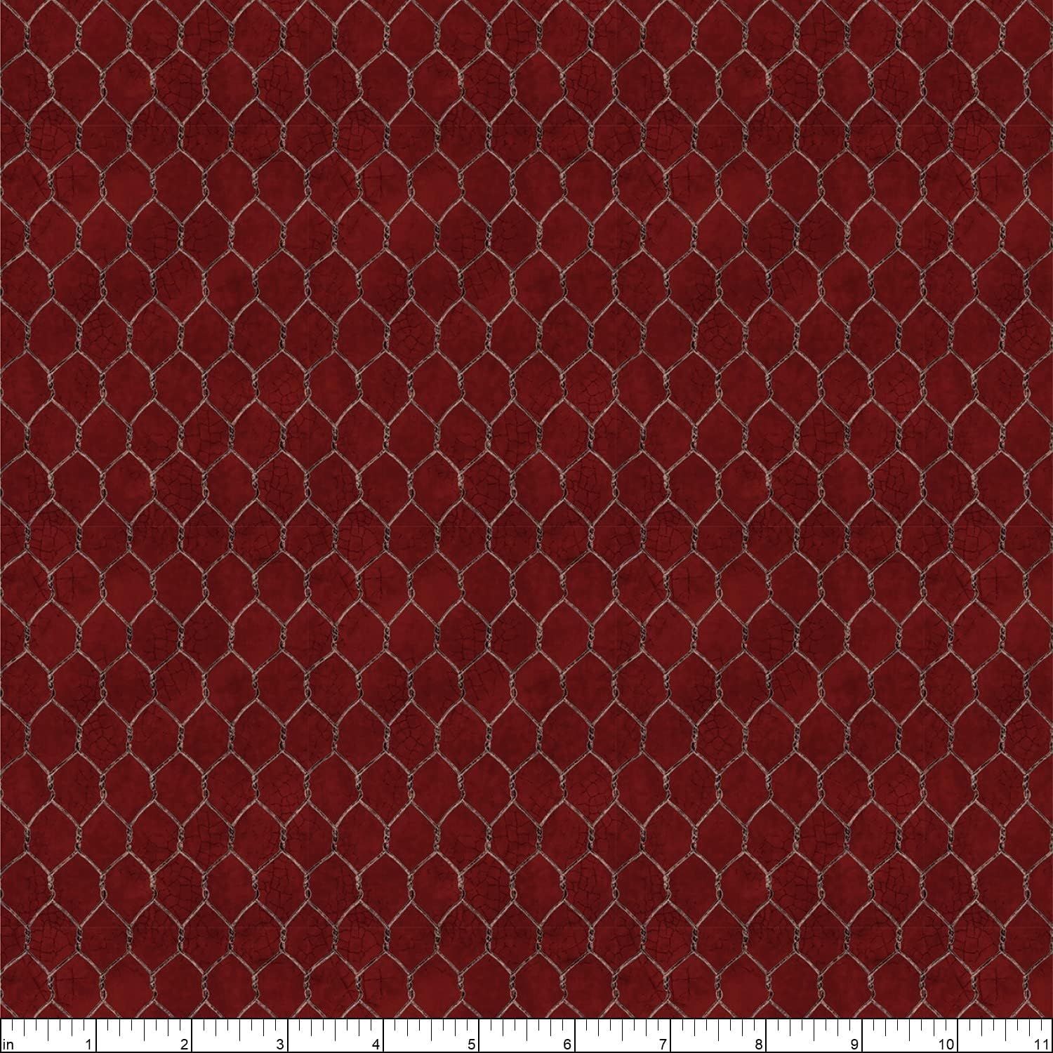 Wilmington Country Blue  #333 Red Barbed wire