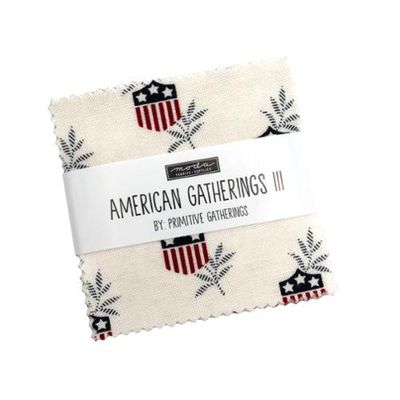 Moda Charm Packs 5"*5" "American Gatherings lll " By Primitive Gatherings