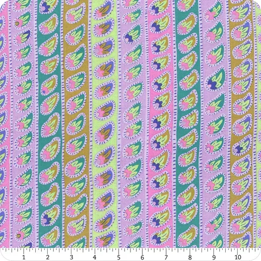 Kaffe Fassett Paisley Stripe Lavender