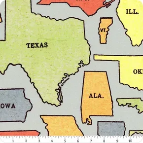 Riley Blake Old School C14957 Blue