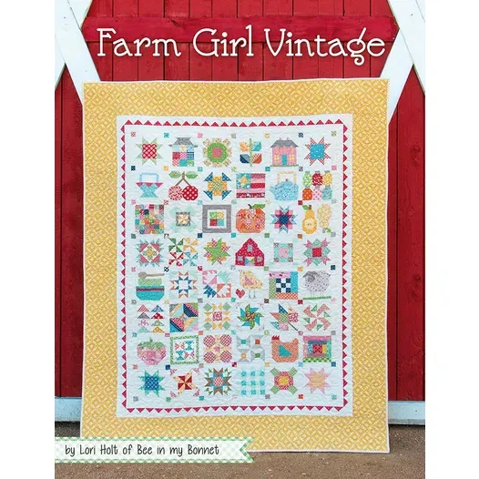 Farm Girl Vintage Quilt Pattern Book