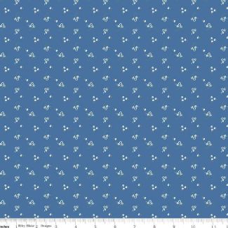 Riley Blake Bluegrass Charm C16395 Blue