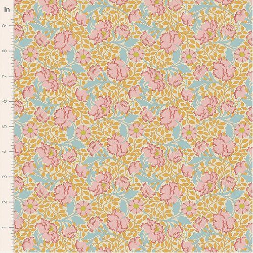 Tilda Songbird  Flora Mustard 100658