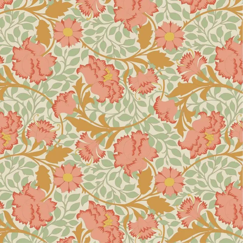 Tilda Songbird 100641 Floral Coral