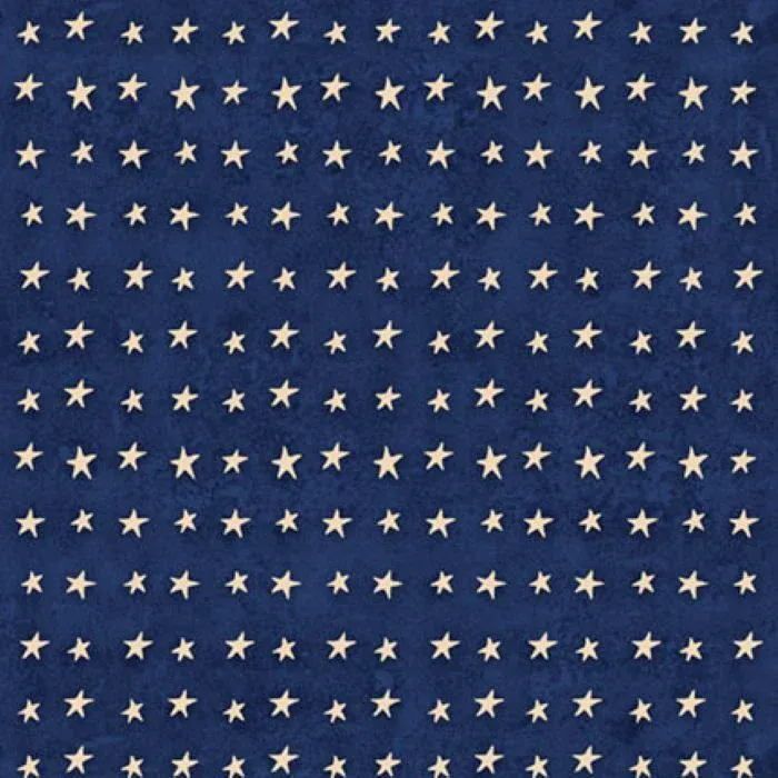 P&amp;B Love &amp;Glory Set Ditsy Stars 06161 N Navy With Stars