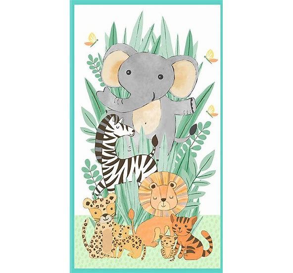 Wilmington Safari Snuggles Panel