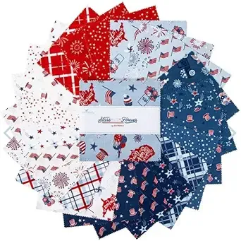 Riley Blake 5" Charm Packs Independence