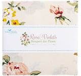 Riley Blake Rose &amp; Violets 5-17290-42 Charm Pack