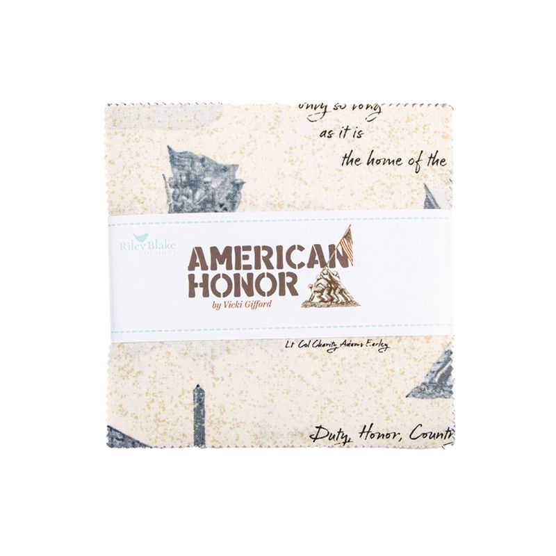 Riley Blake American Honor Charm Pack 5-17090-42