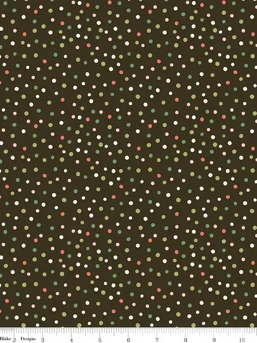 Riley Blake Glisten Mocha C16228