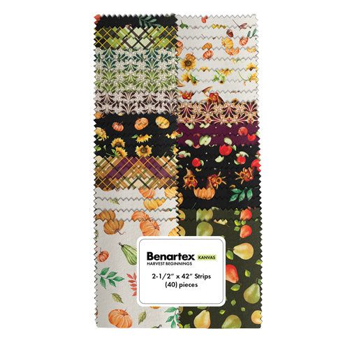 Benartex Harvest Beginnings  By Kanvas Jelly Roll