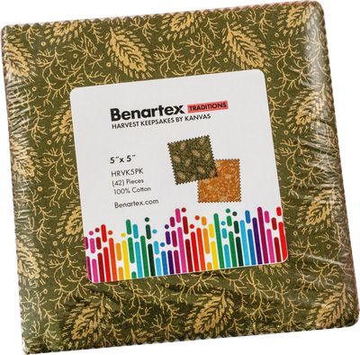 Benartex Harvest Keepsakes By Kanvas Layer Cake