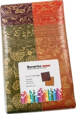 Benartex Harvest Keepsakes By Kanvas Jelly Roll