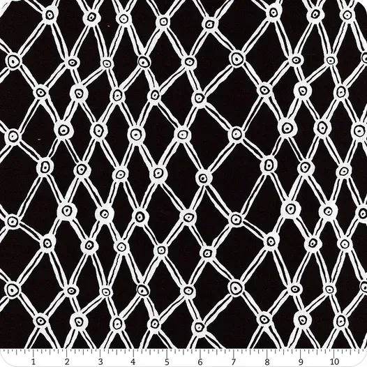 Kaffe Fassett Nets PWBM036-blackwhite