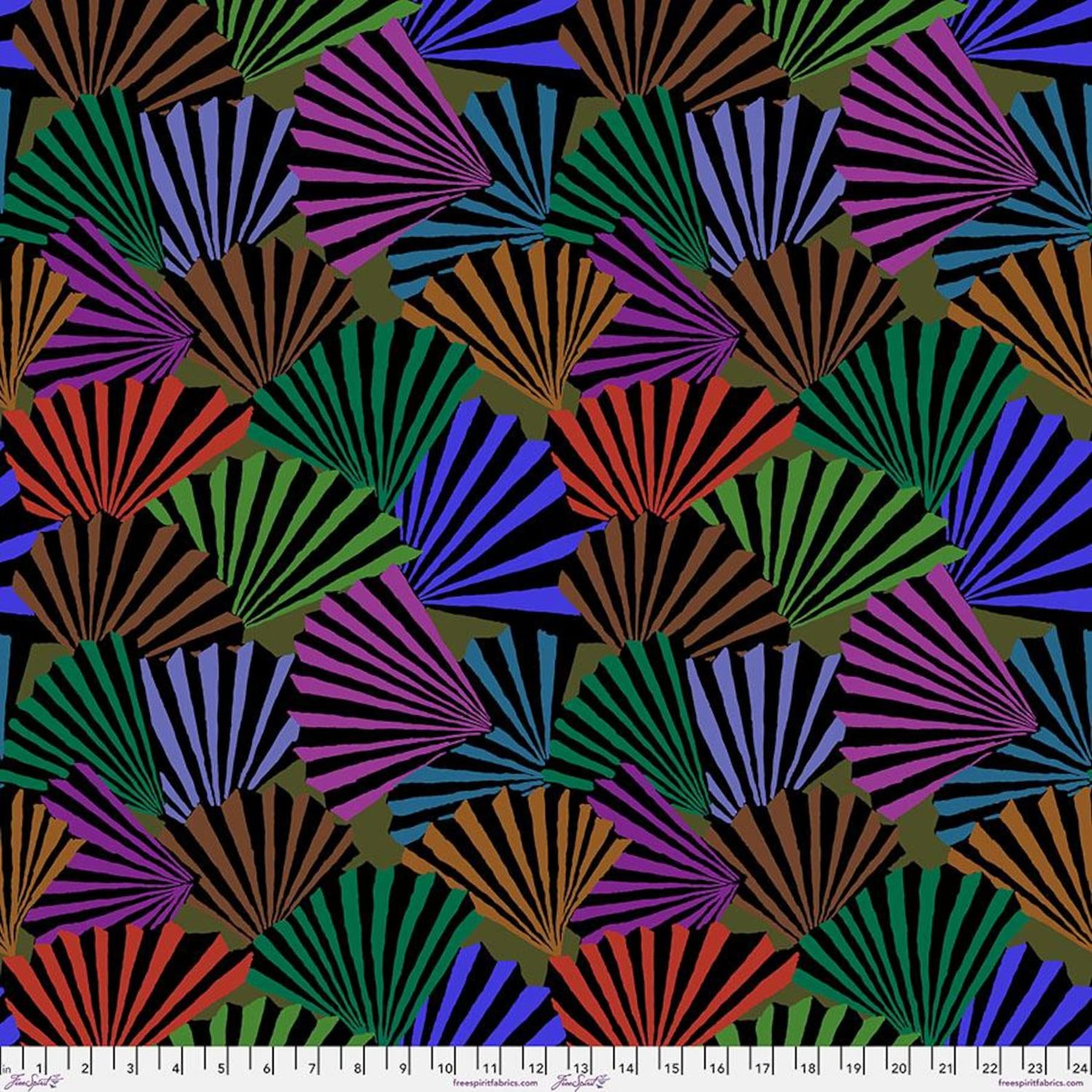 Kaffe Fassett Fanfare PWGP211-Dark