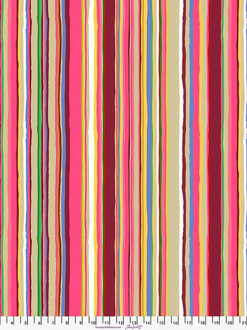 Kaffe Fassett Echo Stripe PWGP209-Magenta
