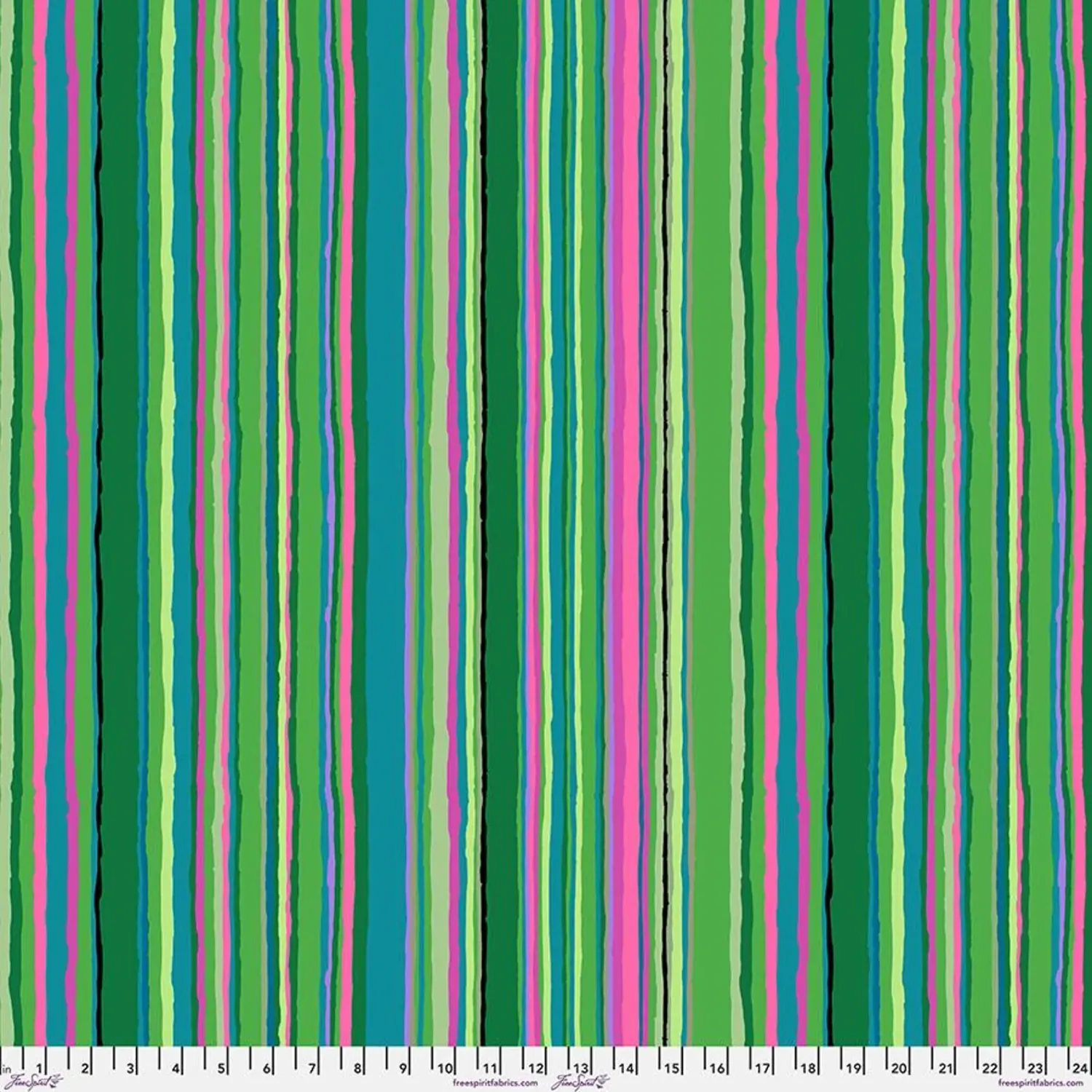 Kaffe Fassett Echo Stripe PWGP209-Green