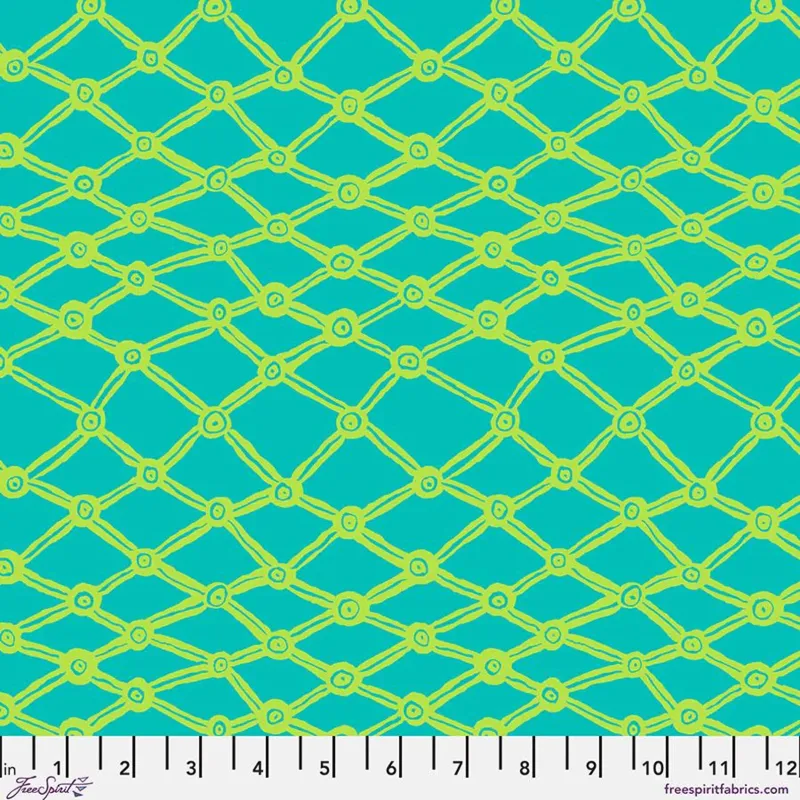 Kaffe Fassett Nets PWBM036-Aqua