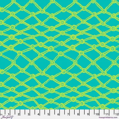 Kaffe Fassett Nets PWBM036-Aqua