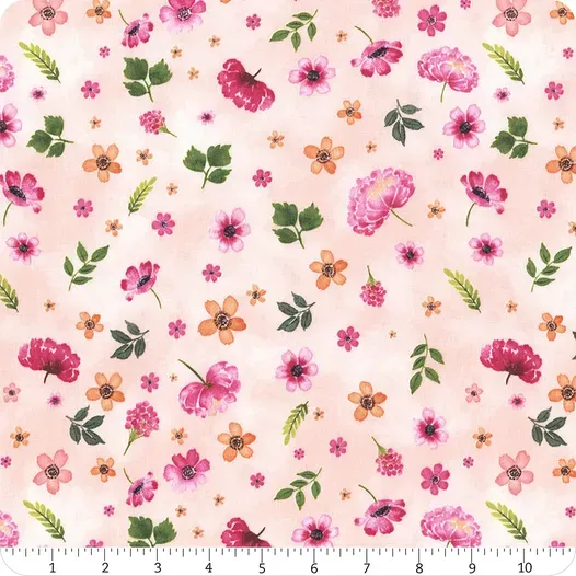 Wilmington Prints Peony Blossoms 34715-337