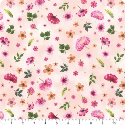 Wilmington Prints Peony Blossoms 34715-337