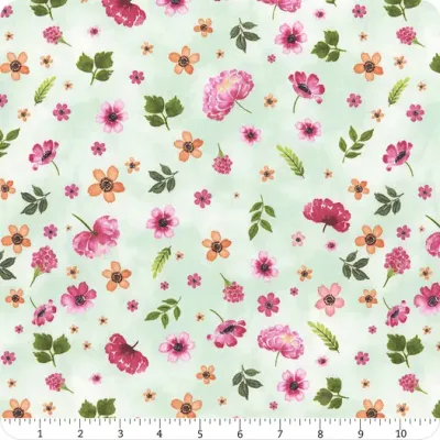 Wilmington Prints Peony Blossoms 34715-737