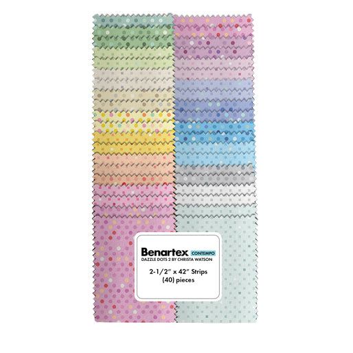 Benartex Dazzle Dots Jelly Roll