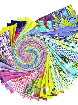 Tula Pink Floral Reef Jelly Roll FB4DRTP