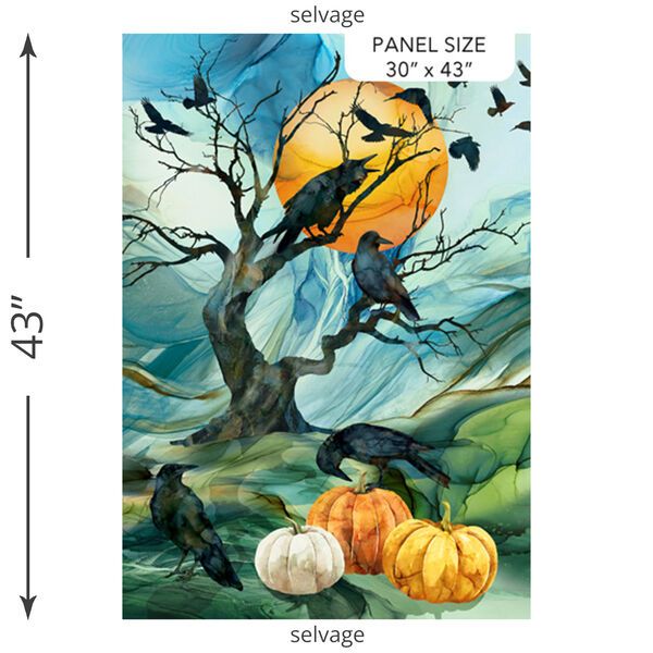 Northcott Ravens Call Panel