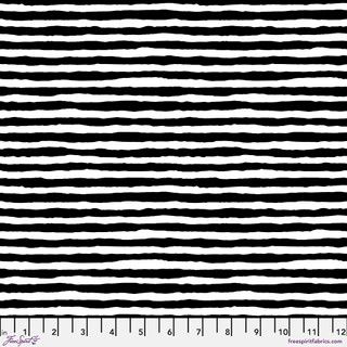 Free Spirit Kaffe Fassett Comb Stripe PWBM084 White