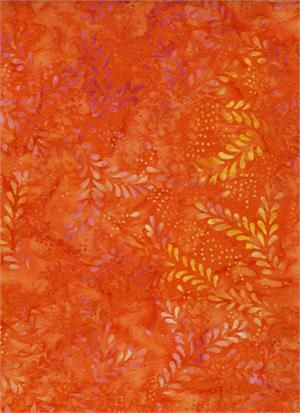 Batik Textiles 4211 Orange