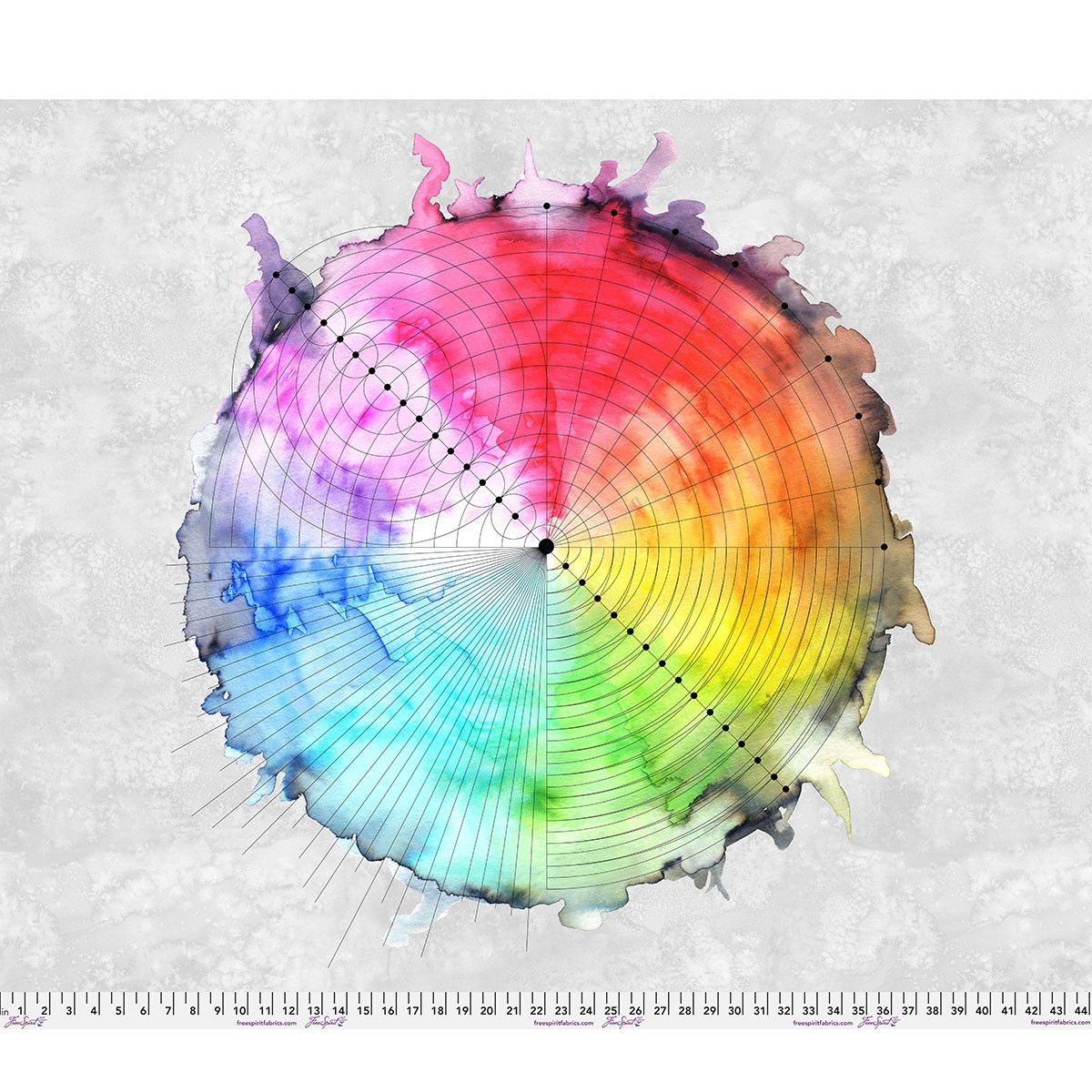 Free Spirit Hue Giucy Giuce PWGG012  Color Wheel Panel