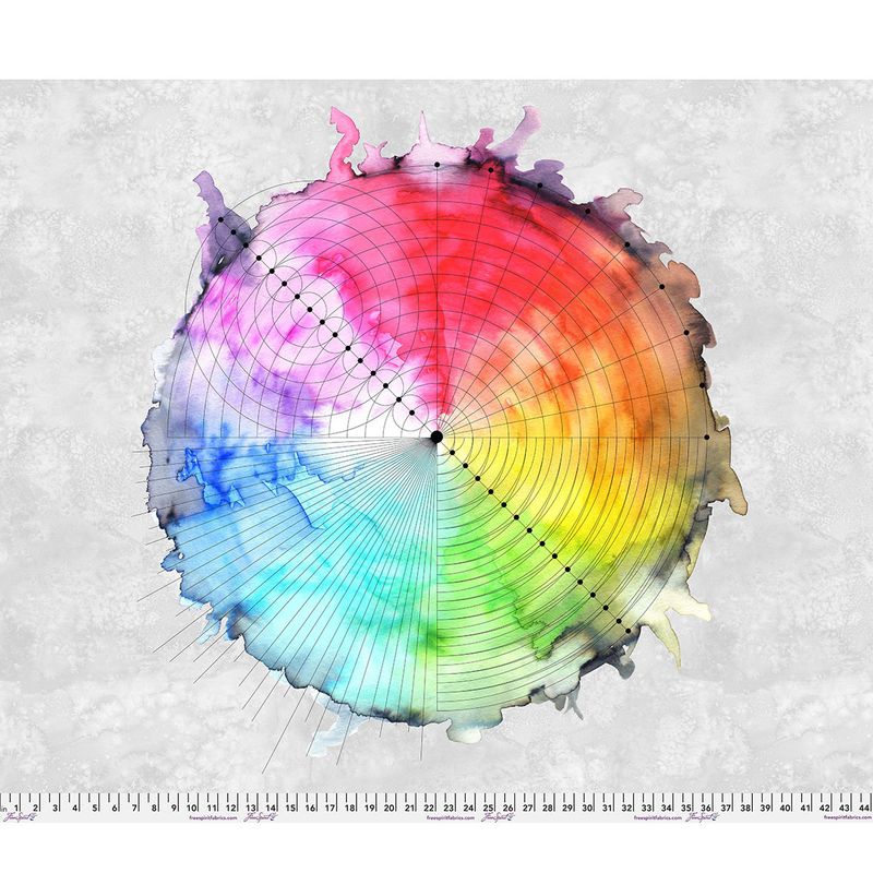 Free Spirit Hue Giucy Giuce PWGG012  Color Wheel Panel