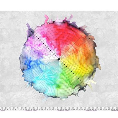 Free Spirit Hue Giucy Giuce PWGG012  Color Wheel Panel