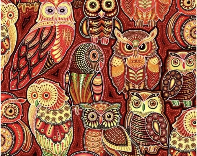 Oasis Stacked Owls Brown