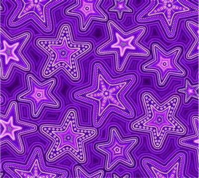 Oasis Stars Purple