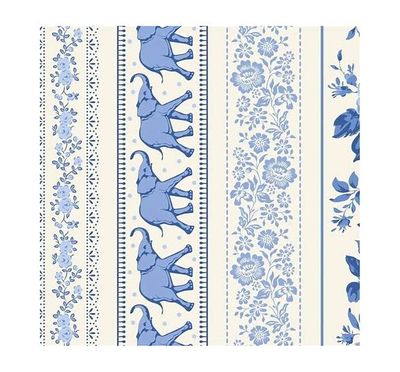 Tilda Something Blue Borders Blue 110170