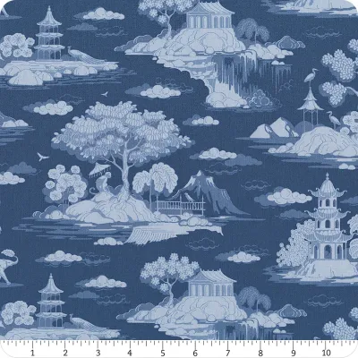 Tilda Something Blue Cottonview Night 100680
