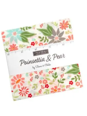 Moda Poinsettia & Pear Charm Pack