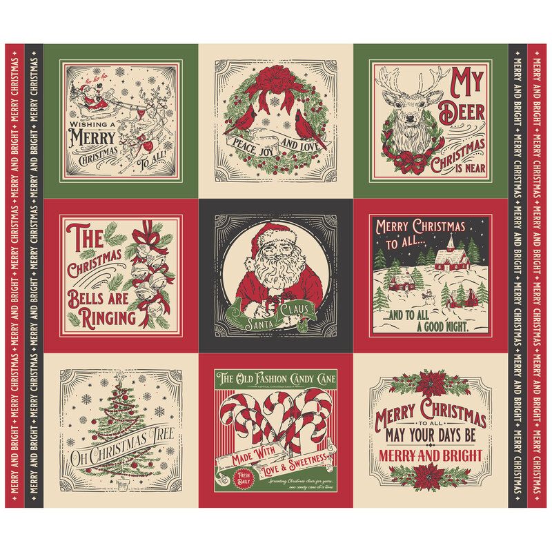 Moda Holiday Cheer 20978-11 Panel