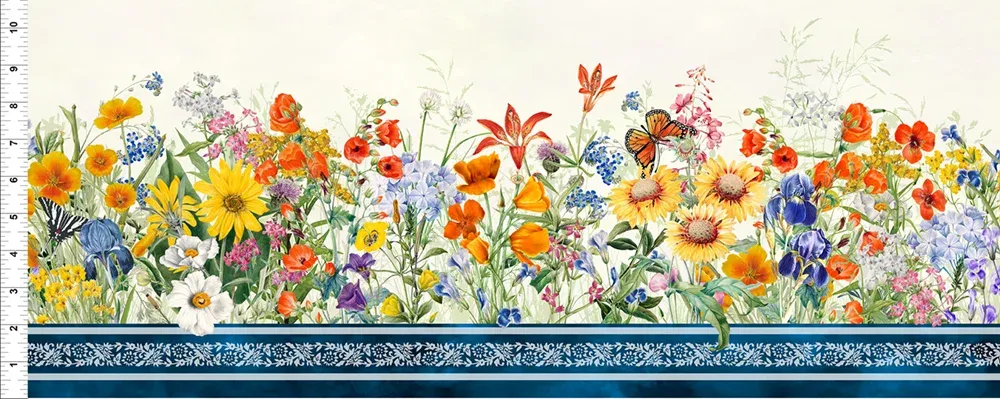 In The Beginning Shop Hop Border