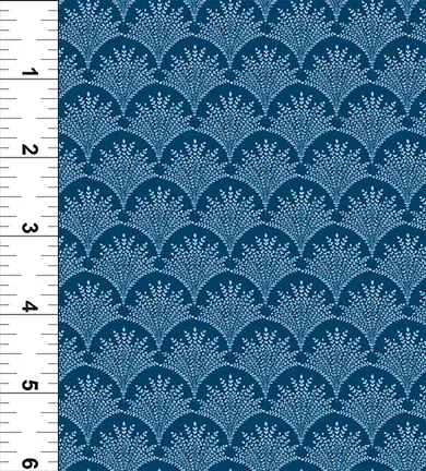 In The Beginning Shop Hop Stems  Dark Blue