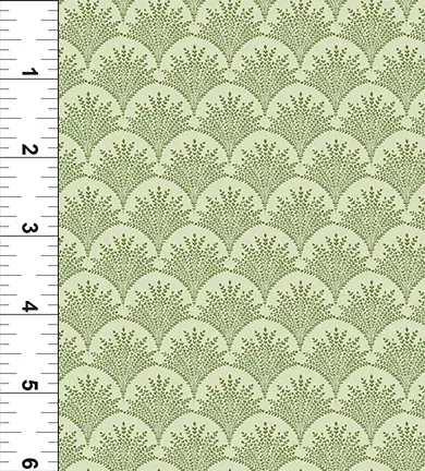 In The Beginning Shop Hop  Stems Light Green