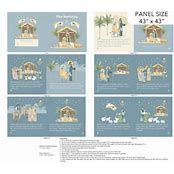 Northcott The Nativity Blue Book Panel