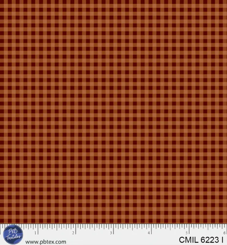 P&amp;B Cider Mill Harvest Gingham CMIL I