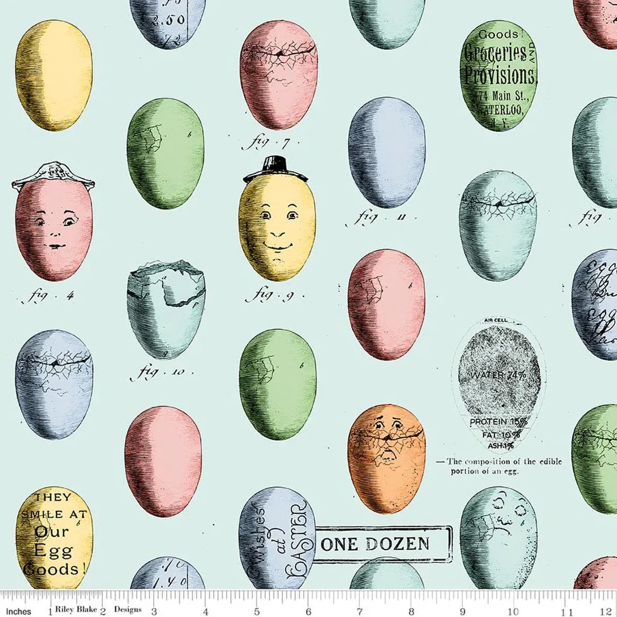 Riley Blake Egg Hunt C 17151