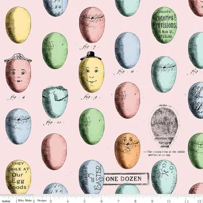 Riley Blake C17151 Pink Egg Hunt