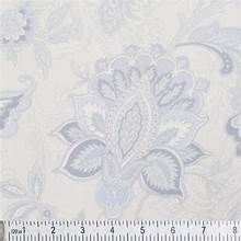 Benartex Footstool 108" The Drawing Room Gray