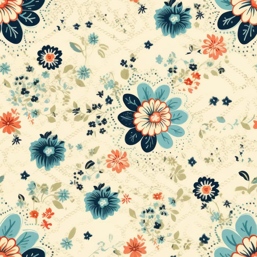 Vintage Floral MDG  2