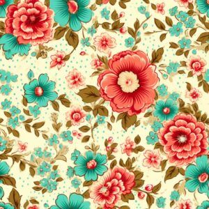 Vintage Floral MDG  15